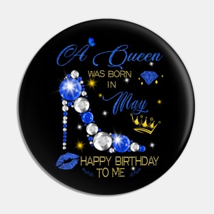 May Queen Birthday Pin