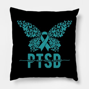 PTSD Awareness Month Pillow