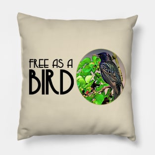 Free as a BIRD Pillow