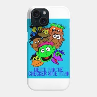 Heath and the Checker Shoe Band Phone Case