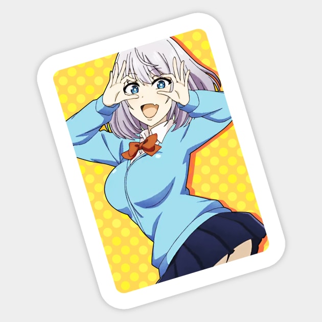 magical sempai Sticker for Sale by Animearagon