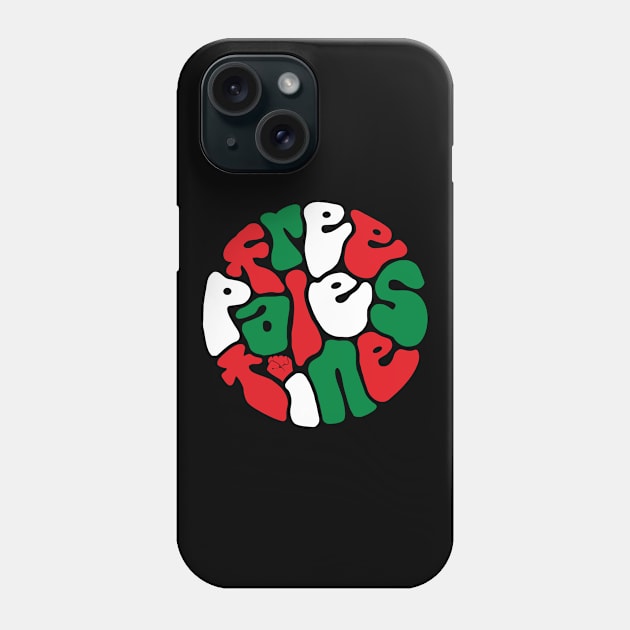 Free Palestine Phone Case by darklordpug