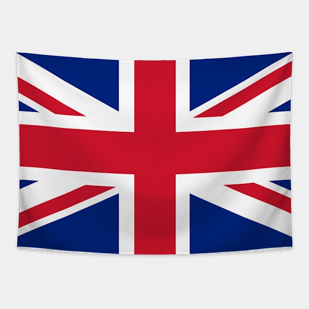 United Kingdom Flag Tapestry by Historia