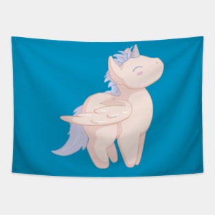 Blue Pegasus Tapestry