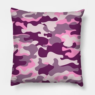 Camouflage Seamless Pattern Pillow