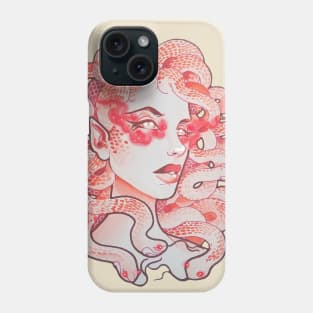 Red Medusa Phone Case