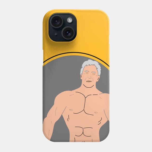 Muscle Daddy Phone Case by muscle