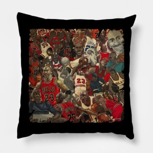 BASKETBALLART - ALL JORDAN Pillow