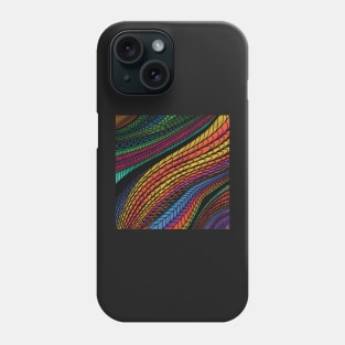 Rainbow Zentangles Phone Case