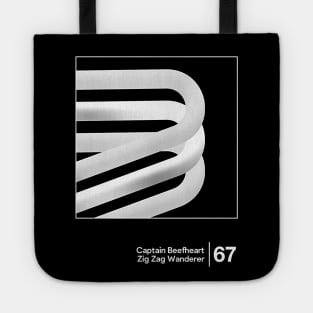 Captain Beefheart / Minimalist Graphic Artwork Design T-Shirt Tote