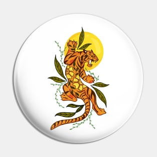 Tiger the Warrior of jungle Pin