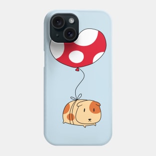 Heart Balloon Guinea Pig Phone Case