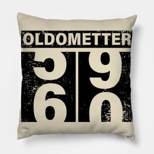 60th birthday Oldometter Birthday Quarantined Gift Pillow