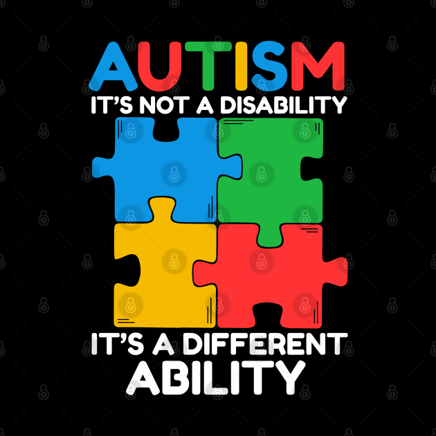 Autism is not a Disability its a different Ability by Krishnansh W.