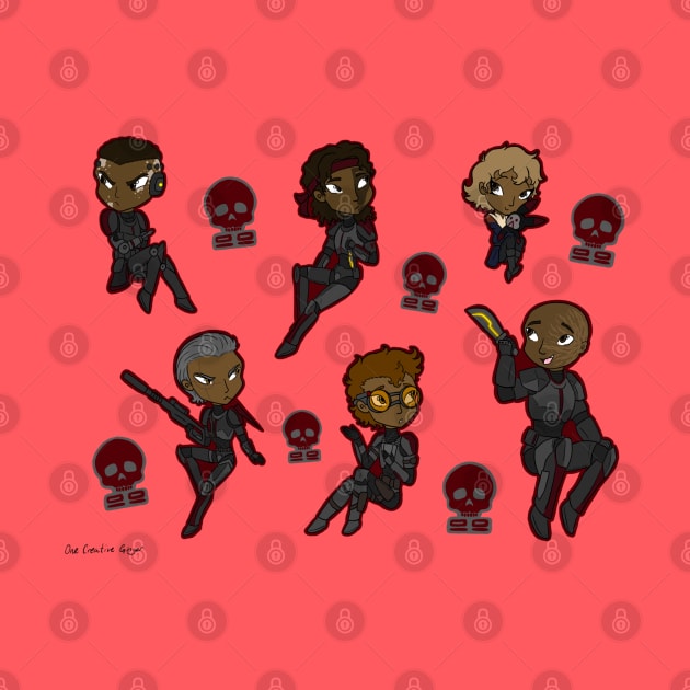 Chibi Batch by One Creative Ginger