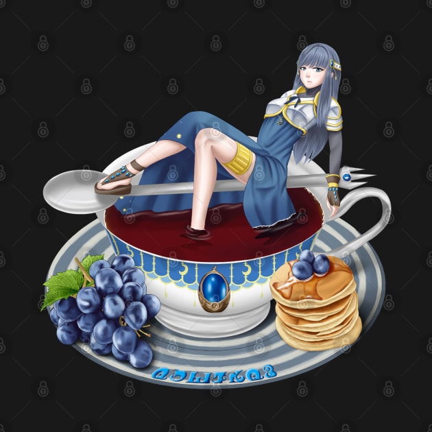 Yachiyo Nanami in a Teacup by Antonydraws