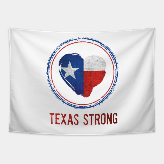 Love Texas Strong Tapestry by thetruetee