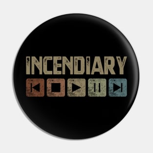 Incendiary Control Button Pin