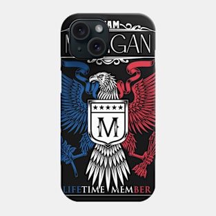 Team Morgan Lifetime Member, Morgan Name, Morgan Middle Name Phone Case