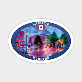 Moncton Canada Travel Magnet
