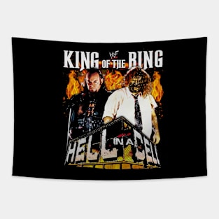 Mankind Vs. Undertaker King Of The Ring Tapestry