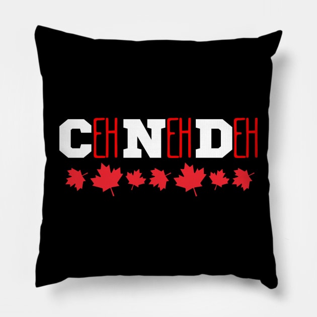 Canada Eh Design 2 Pillow by True Media Solutions