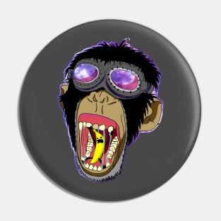 Space chimp. Pin