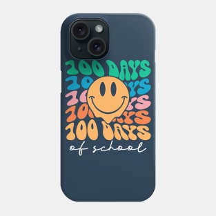 100 days of school Smiley Face Phone Case