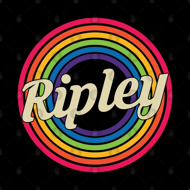 Ripley - Retro Rainbow Style by MaydenArt