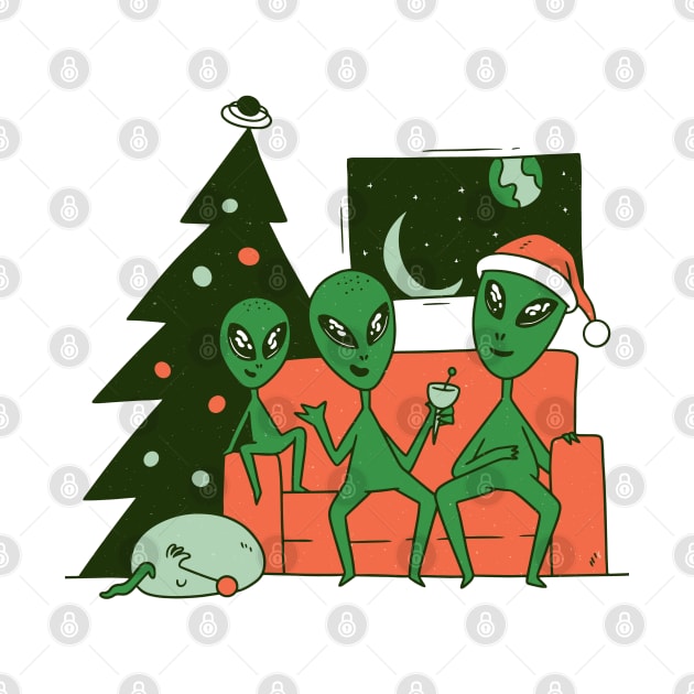 Alien Christmas by MajorCompany