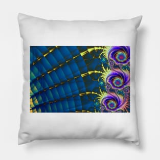 Abstract Flower Background Pillow