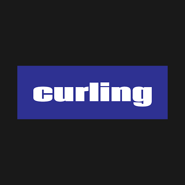 Curling Winter Sports by ProjectX23Red