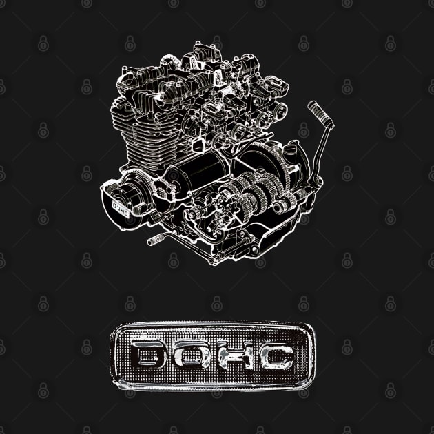 The Legendary 900 cc Z1 DOHC Motorcycle Motorbike Engine by MotorManiac by MotorManiac