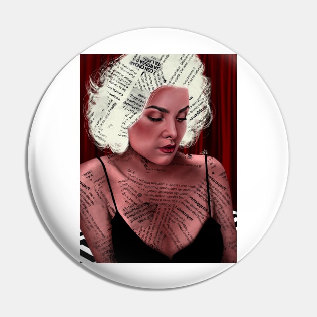 Audrey in the Lodge Pin by geloferr