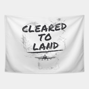 Cleared to Land Tapestry