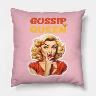 Gossip Queen Pillow