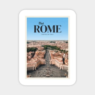 Visit Rome Magnet