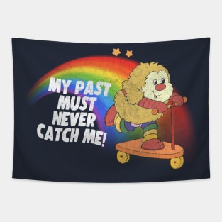 Retro 80s Style Vintage Look Nihilism Design Tapestry