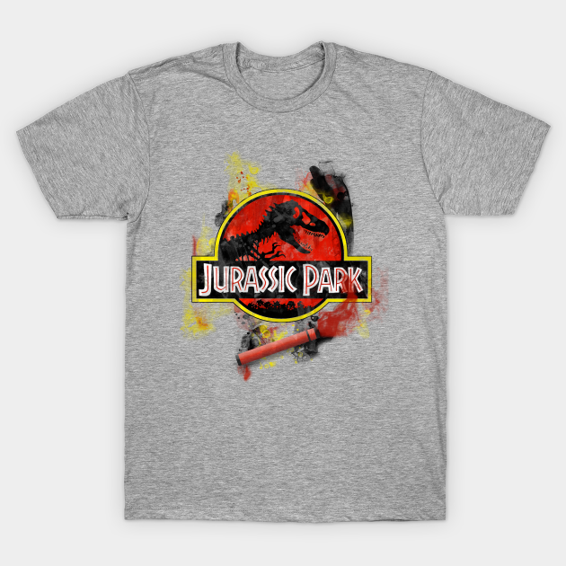 Jurassic Park - Movie Flare Logo - Jurassic Park - T-Shirt