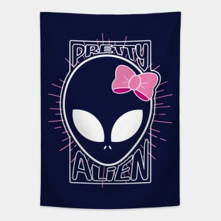 Pretty alien (for Hoodie and Back Print) Tapestry