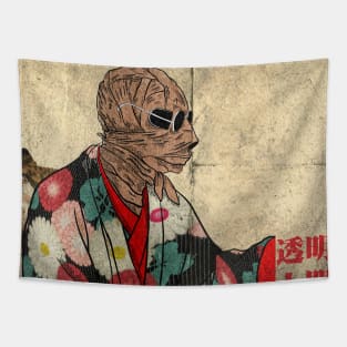 invisible man goes to japan Tapestry