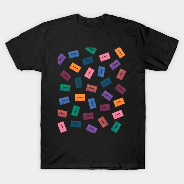 Discover All My Stereo Cassettes Are Here - Old School Cassette - T-Shirt