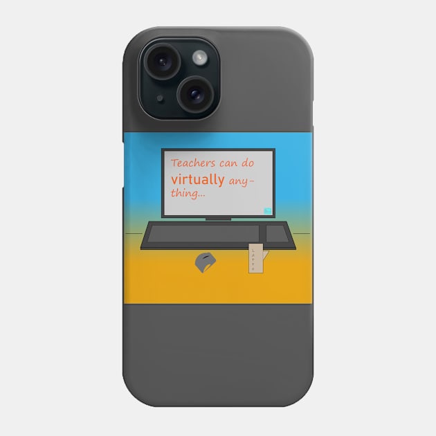 virtual teaching Phone Case by callalexi