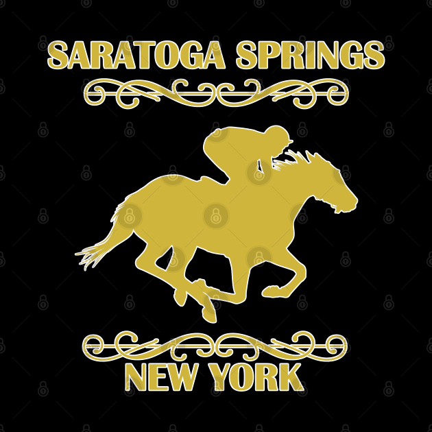 Saratoga Springs New York Horse Racing by sewandtell