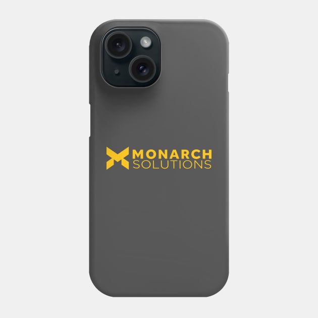 Quantum Break - Monarch Solutions Phone Case by red-leaf