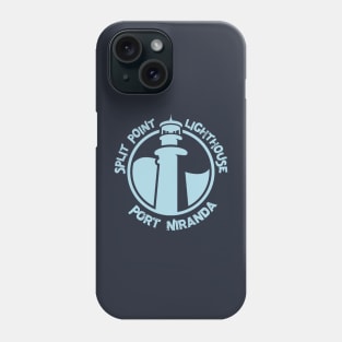 Split Point Lighthouse, Round the Twist Phone Case