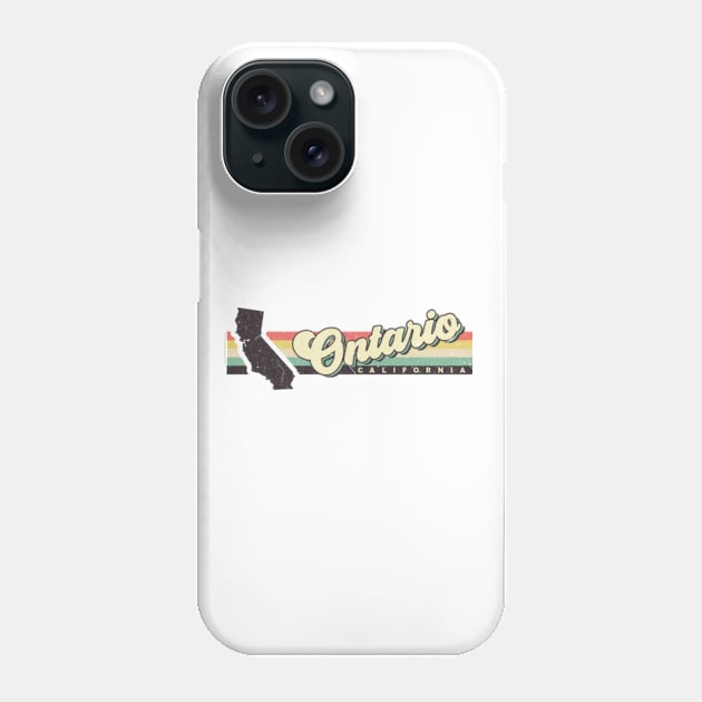 Ontario California city Phone Case by SerenityByAlex