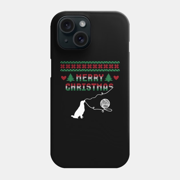 Golden Retriever Stitch Christmas Shirt Phone Case by SVGBistro