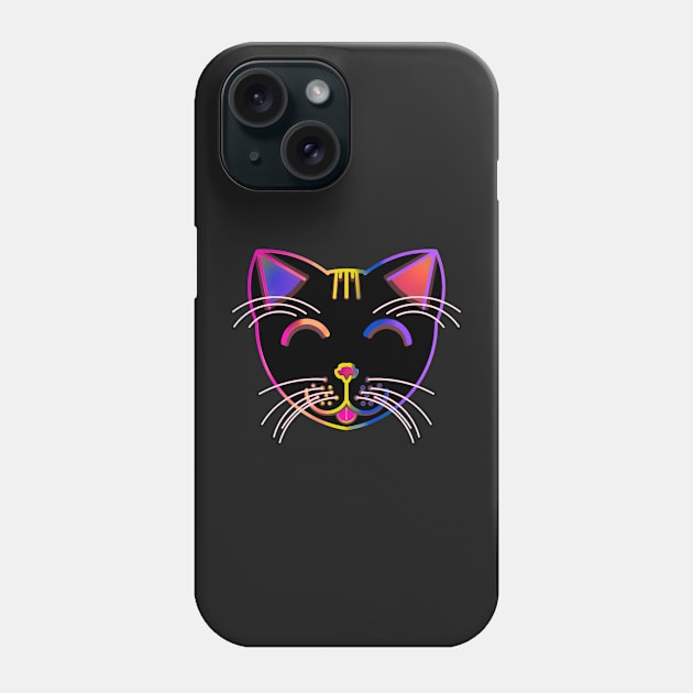 Happy Cat 8 Phone Case by IgorAndMore