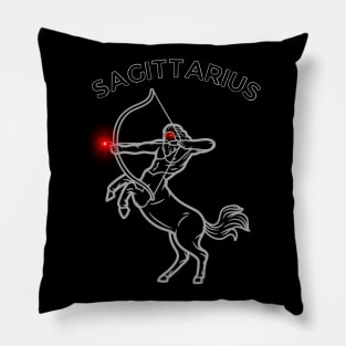 Sagittarius | Evil Red Eyed Centaur Pillow